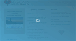 Desktop Screenshot of oaregion6.org